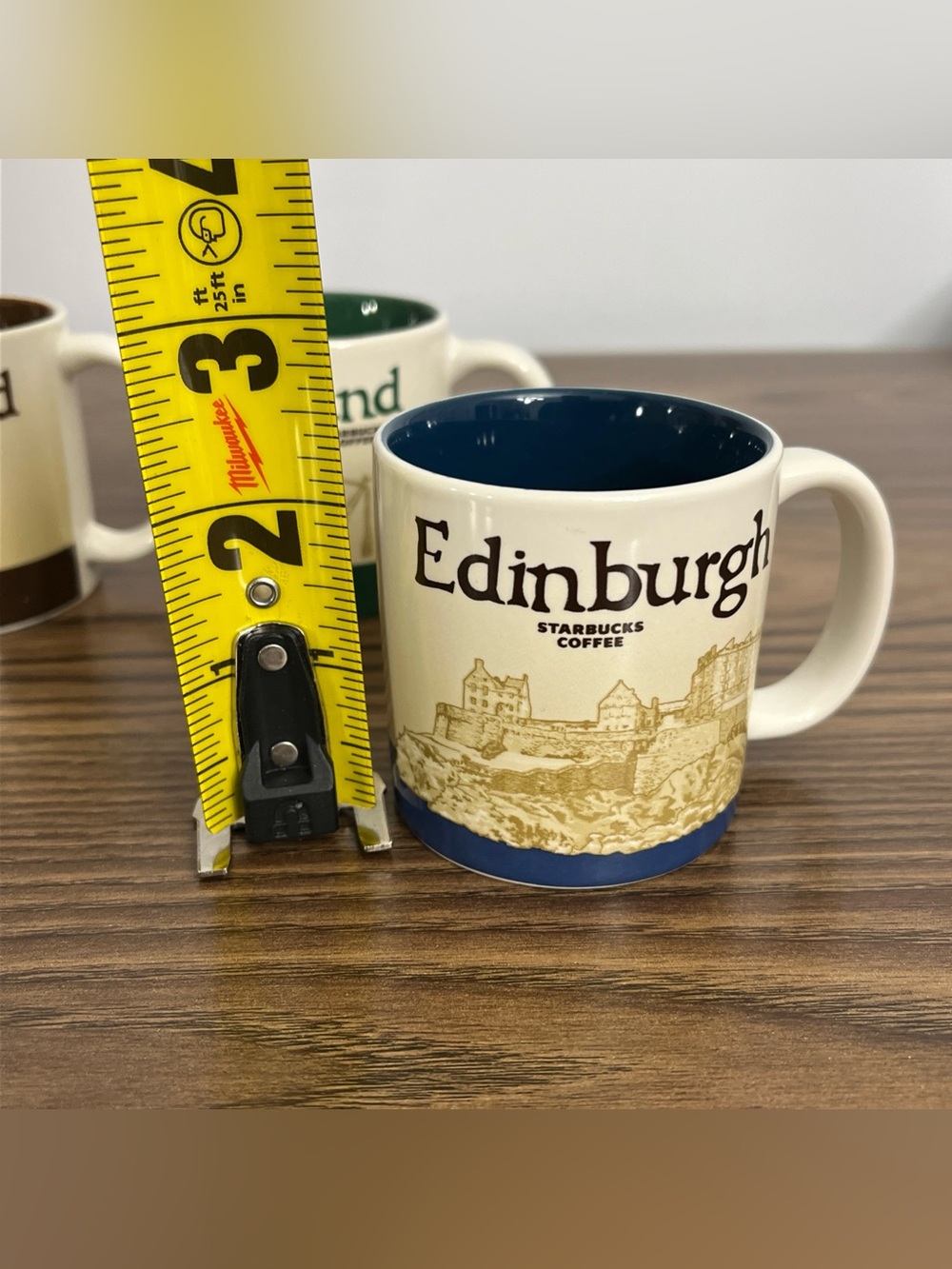Starbucks Scotland New Zealand Edinburgh Collector Series Espresso Mug 3 oz Set - Picture 11 of 12